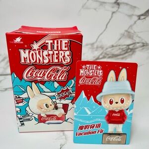 Coca Cola The Monsters Vacation Fit Toy - Red and White